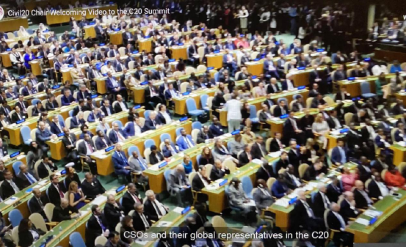 青爱工程参加二十国集团民间社会会议6