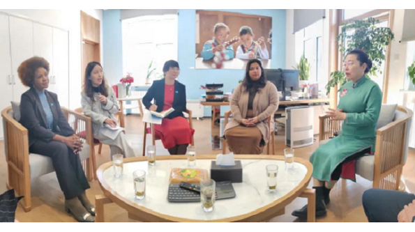 Chairman Zhang Yinjun and Her Delegation Visited the UNICEF China